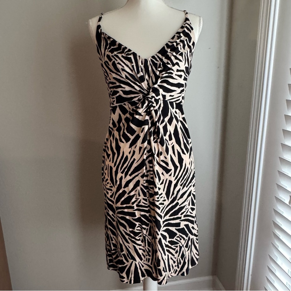 H&M Zebra Print Sleeveless Dress